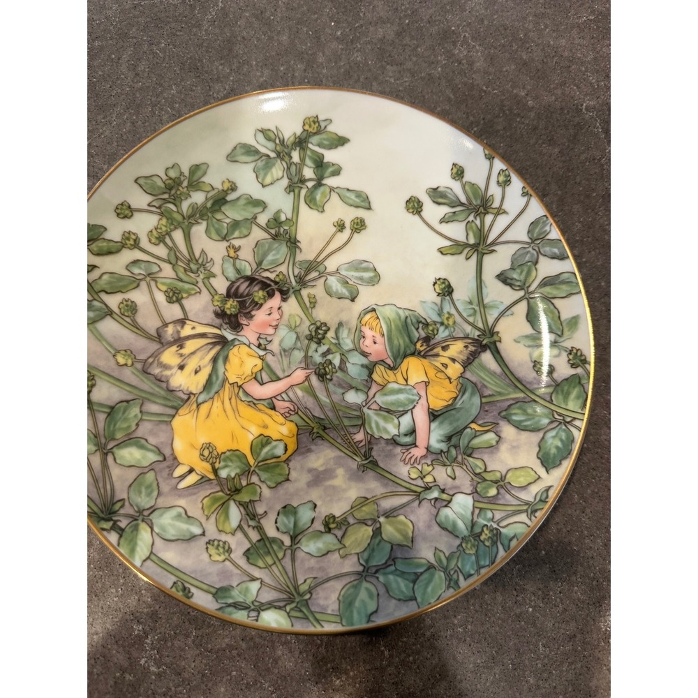 Heinrich Villeroy & Boch The Black Mambas Fairy Plate Ida Rentoul Outhwaite EUC